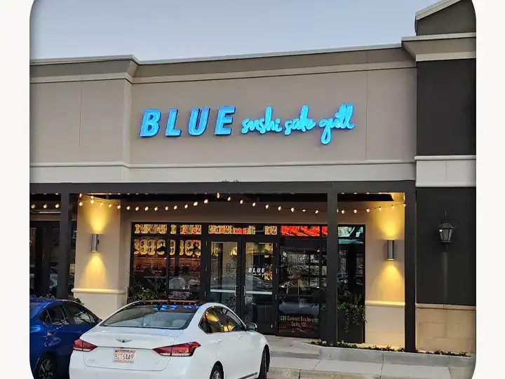 Blue Sushi happy hour menu