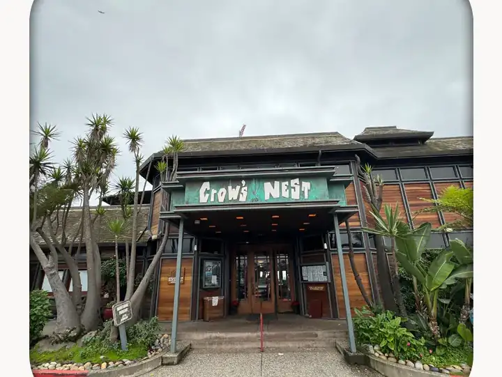 Crow's Nest happy hour menu