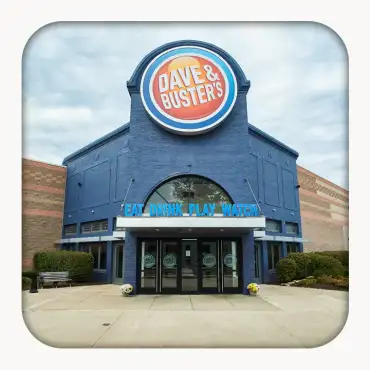 Dave & Buster's happy hour menu