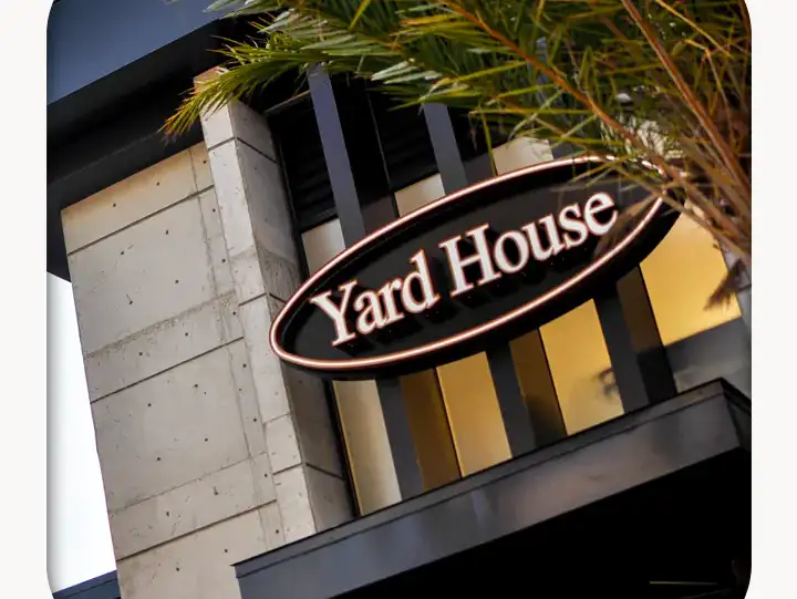 Yard House happy hour menu